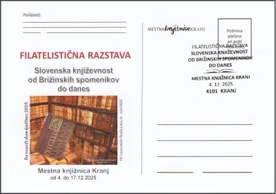 SLOVENSKA KNJIŽEVNOST OD BRIŽINSKIH SPOMENIKOV DO DANES